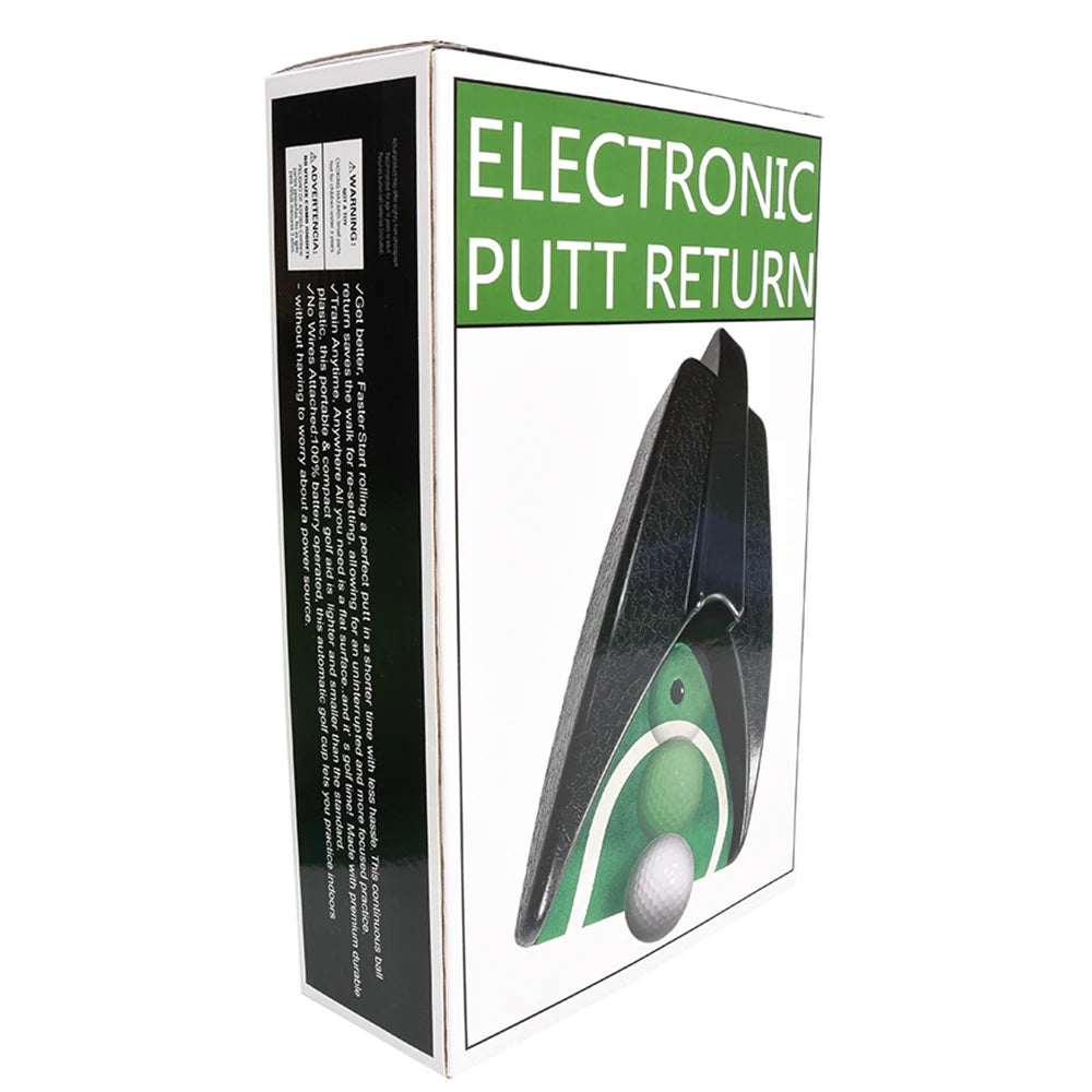Golf Automatic Putting Cup with Auto Return Feature for Indoor and Outdoor Practice