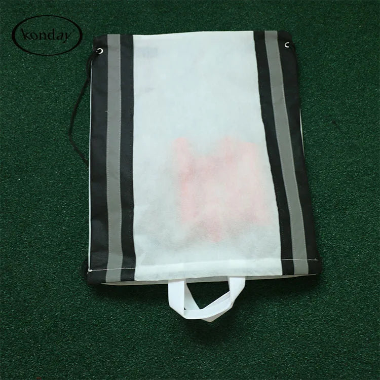 Golf Alignment Speed Trap Swing Trainer with Practice Aid Mirror
