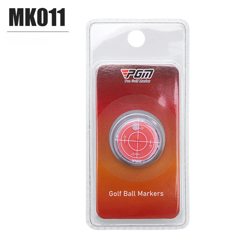 Magnetic Cap Clip Golf Ball Marker with Level Function for Golfers
