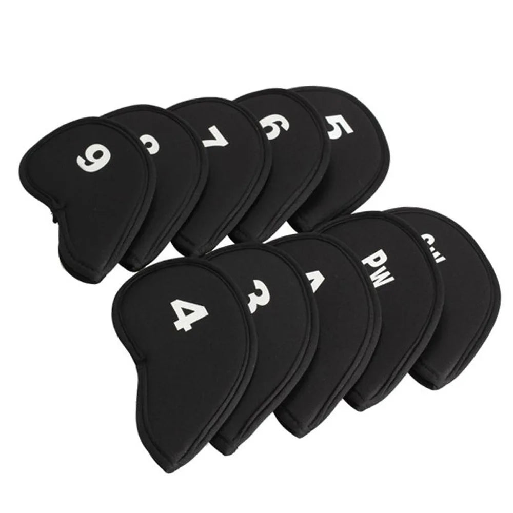 Golf Shaft Protectors with Numeric Printing for Easy Club Identification
