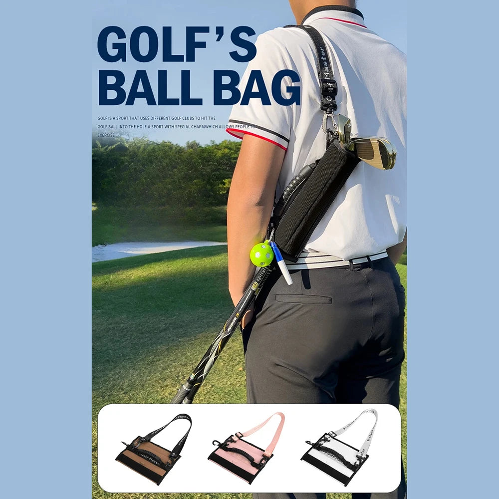 Mini Golf Bag with Adjustable Shoulder Strap for Men and Women
