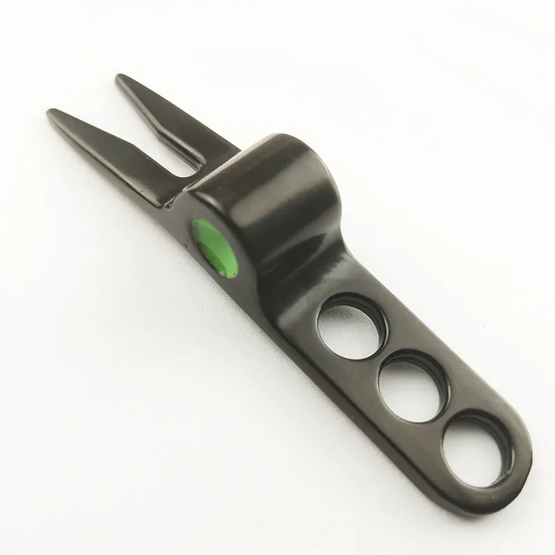 Golf Divot Tool Zinc Alloy Pitchfork for Golfers
