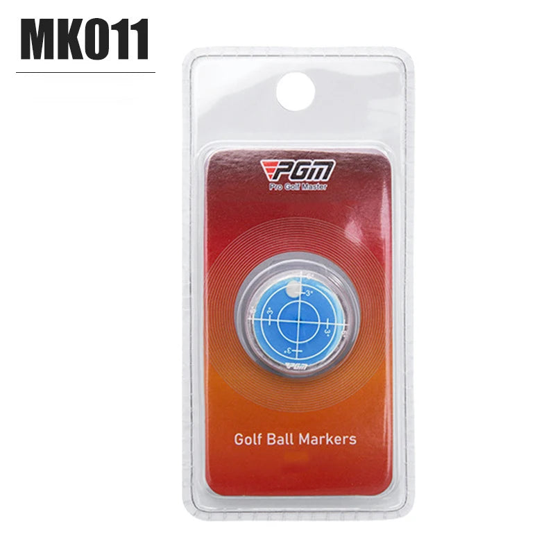 Magnetic Cap Clip Golf Ball Marker with Level Function for Golfers