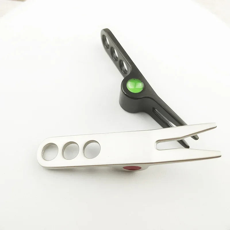 Golf Divot Tool Zinc Alloy Pitchfork for Golfers