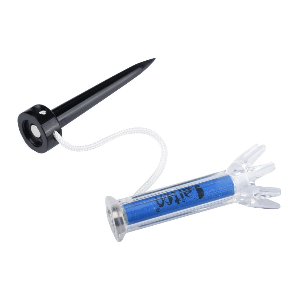 Magnetic Plastic Golf Tee Set with 360-Degree Bounce for Golfers