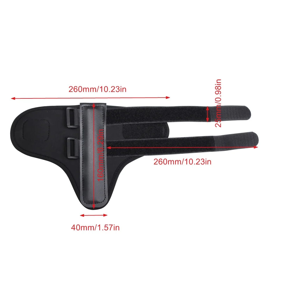 Neoprene & Leather Golf Swing Wrist Brace Trainer Aid for Correcting Swing Gesture Alignment