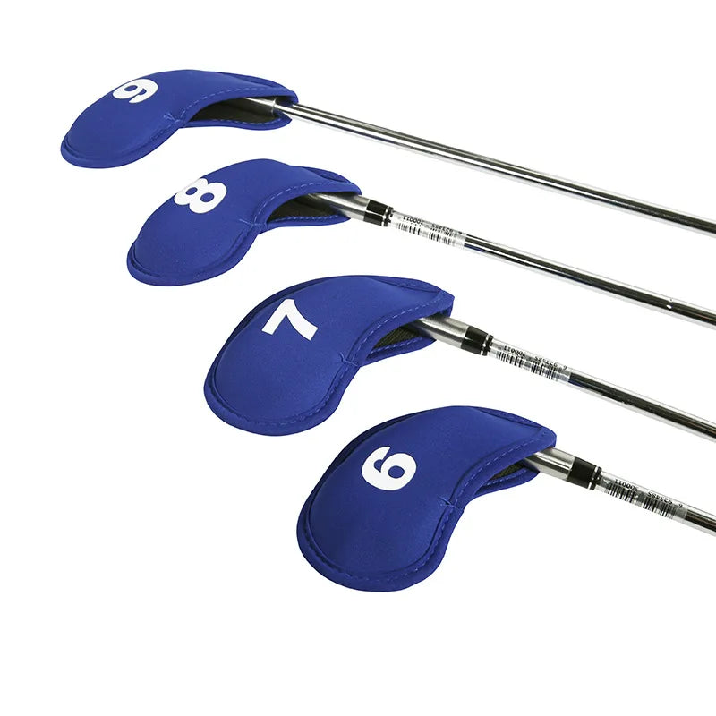 Golf Shaft Protectors with Numeric Printing for Easy Club Identification