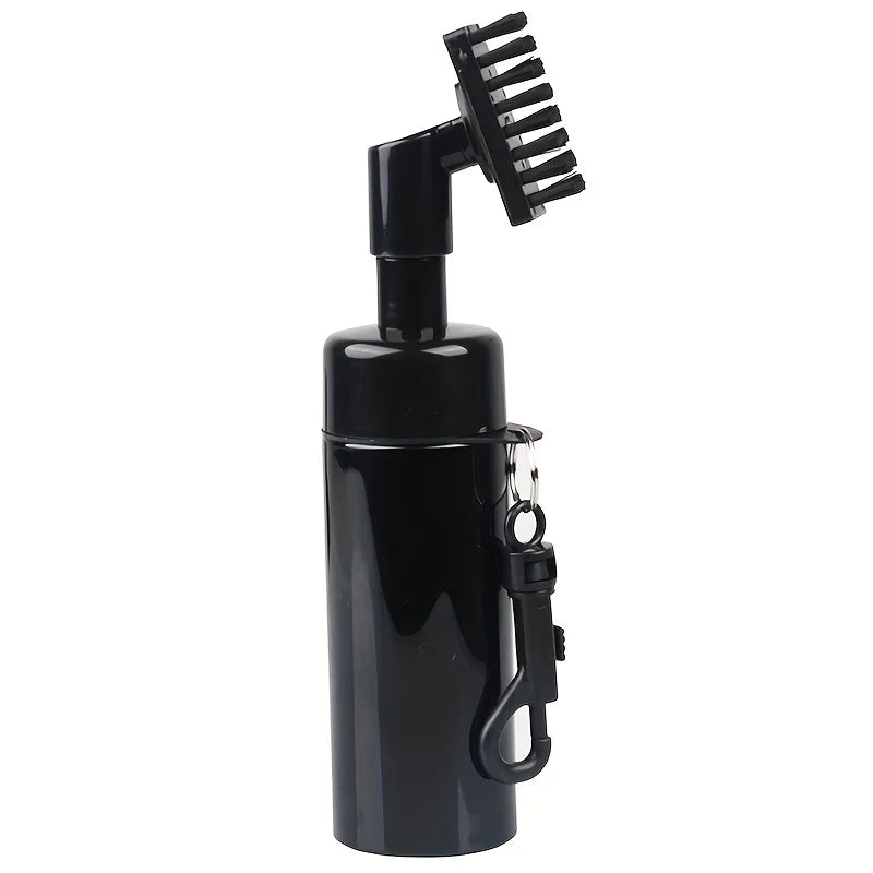 Golf Club Cleaner Groove Tube Brush with Leakproof Reservoir for Easy Club Maintenance