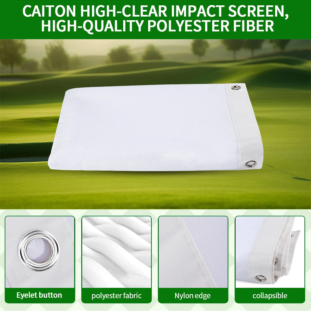 Golf Ball Simulator Impact Display Projection Screen for Indoor Golf Training