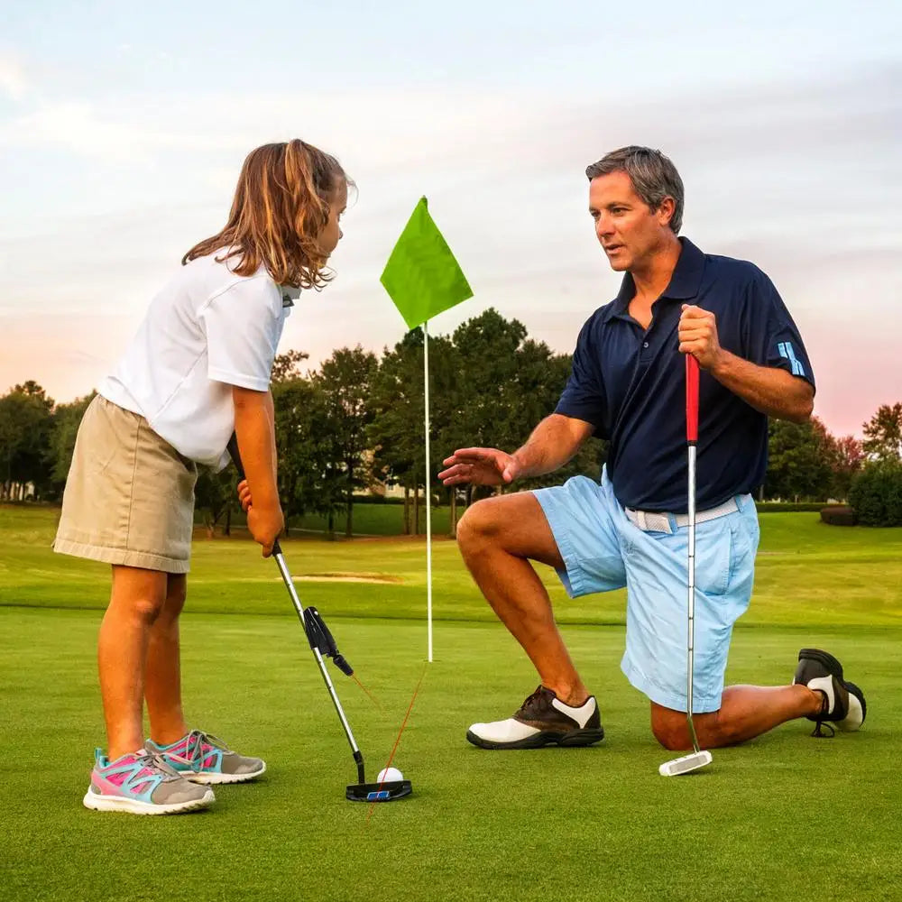 Golf Putter, Laser Sight Training Aid- For Beginner Golfers Or Professional Training