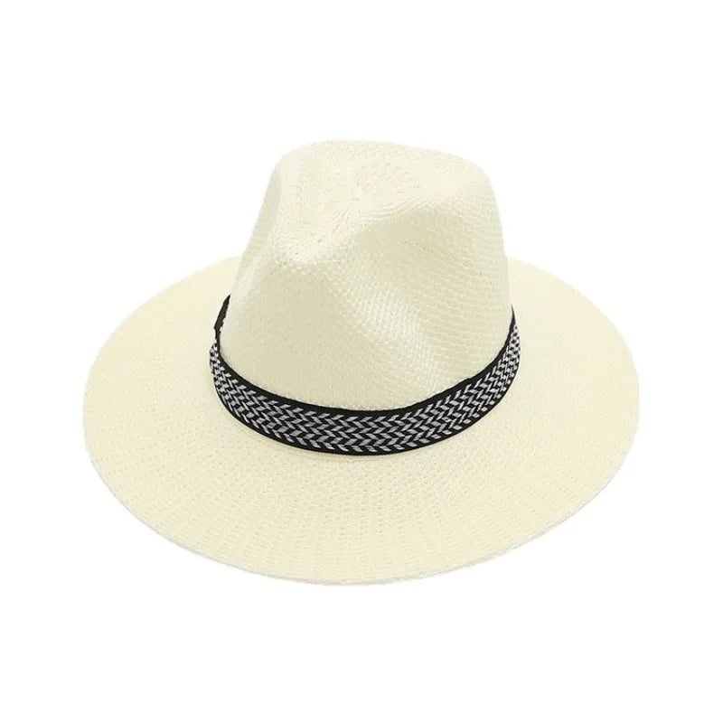 Breathable Ratan Hat For Golfing Sun Protection