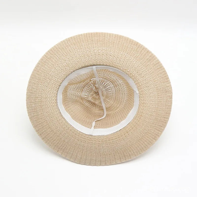 Breathable Ratan Hat For Golfing Sun Protection