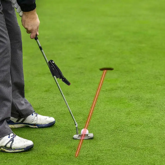Golf Putter, Laser Sight Training Aid- For Beginner Golfers Or Professional Training