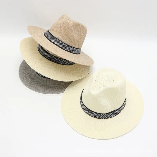 Breathable Ratan Hat For Golfing Sun Protection