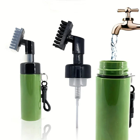 Golf Club Cleaner Groove Tube Brush with Leakproof Reservoir for Easy Club Maintenance